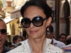 Maria Grazia Cucinotta veste Ferragamo