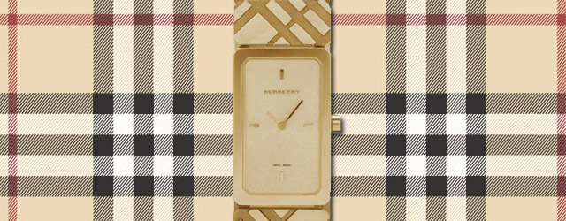 Il rigore degli orologi Burberry