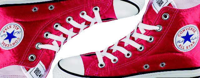 Le All Star Converse si vestono di seta