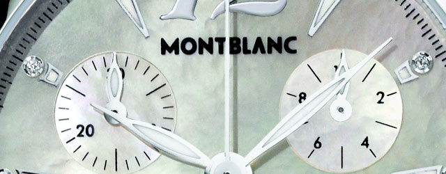 Gli ultimi orologi chic di Montblanc