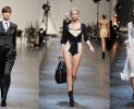 La sensualità dei contrasti nella sfilata di Dolce&Gabbana