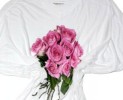 Un mazzo di fiori sulle t-shirt di Purotatto