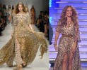 Jennifer Lopez e la stampa animalier di Blumarine