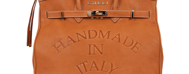 Gilli e la borsa Handmade in Italy 