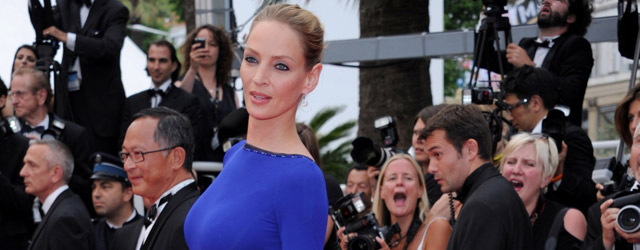 La bellezza di Uma Thurman al Festival di Cannes