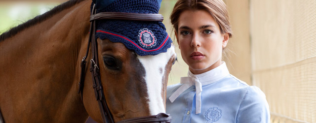 Charlotte Casiraghi testimonial di Gucci per la linea da equitazione