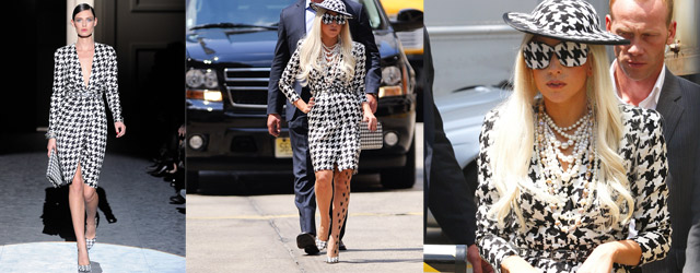 Lady Gaga stupisce in Ferragamo