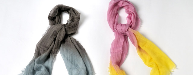 Cividini presenta la scarf in cachemiere e seta