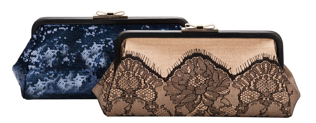 Le nuove pochette in pizzo di Furla