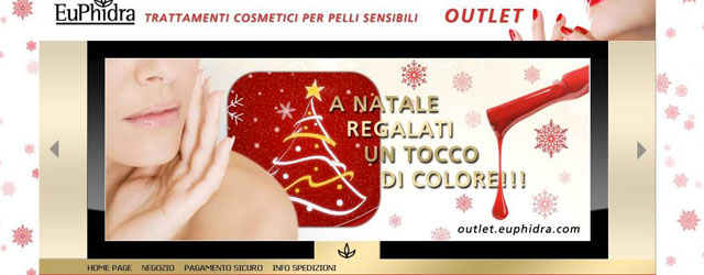 Il makeup di EuPhidra per Natale è a prezzi scontati