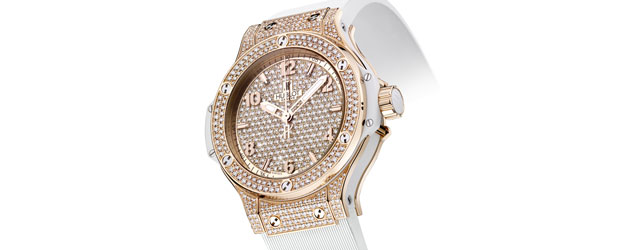 Big Bang Gold White Full Pavé di Hublot l'orologio di diamanti più prezioso