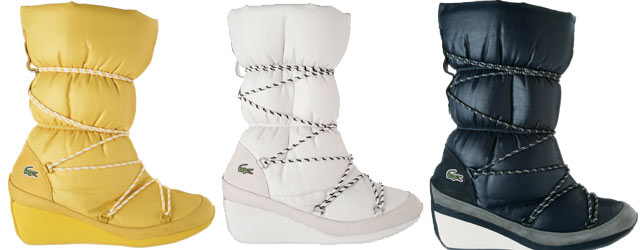 Lacoste presenta i suoi primi boots da sci