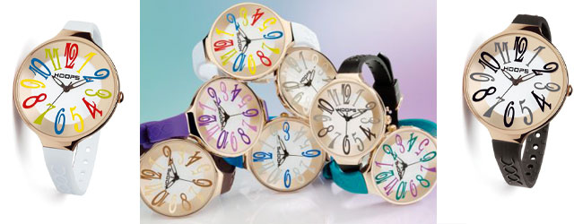 La pazzia delle ore con gli orologi Hoops