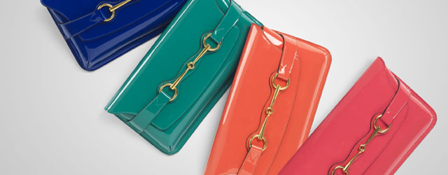 Le nuove linee di borse Bright Bit di Gucci per la p/e 2013
