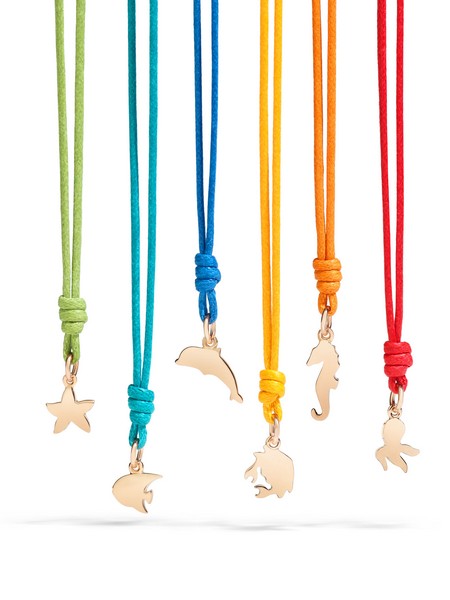 Collana Oceano Con Polpo Smaltato: Ciondolo Carino In Lega Di Zinco, Gioiello Mare Per Donna, Ragazza - 50+7cm